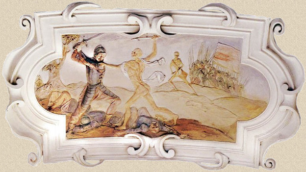 La Mort sur un chap de bataille